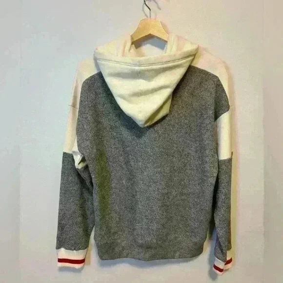 🆕 NWT! ROOTS Cabin Kanga Hoodie | Gray Oat Pepper | Size 2XL Girl’s/Youth - Picture 9 of 11